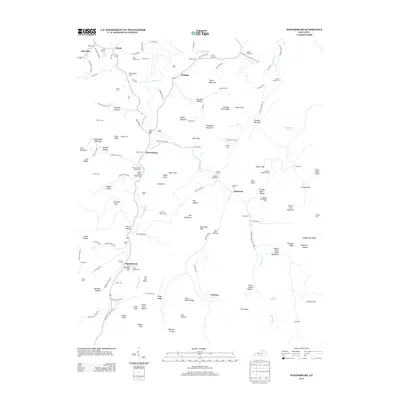 2013 Map of Powersburg, 2013 Print