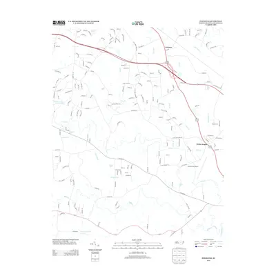 2013 Map of Powhatan, 2013 Print