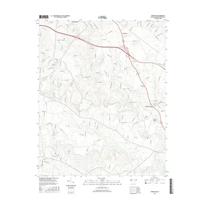 2016 Map of Powhatan, 2016 Print