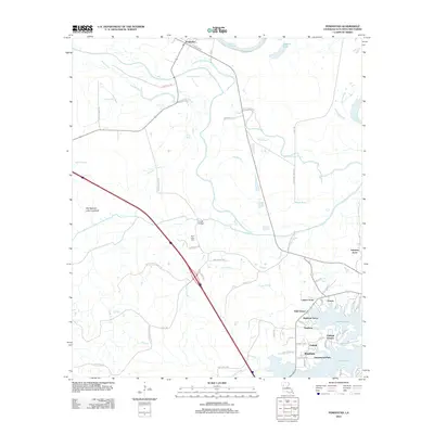 2012 Map of Powhatan, 2012 Print
