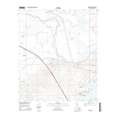 2015 Map of Powhatan, 2015 Print