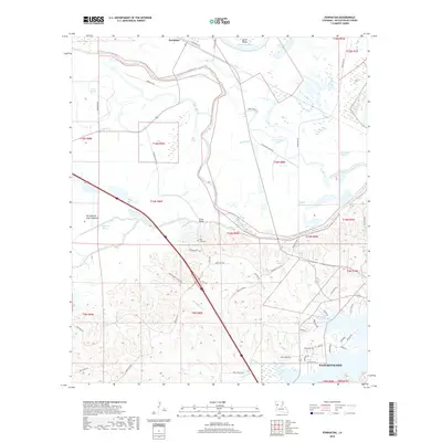 2018 Map of Powhatan, 2018 Print