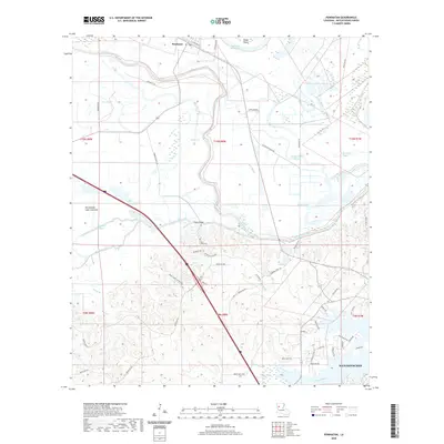 2020 Map of Powhatan, 2020 Print