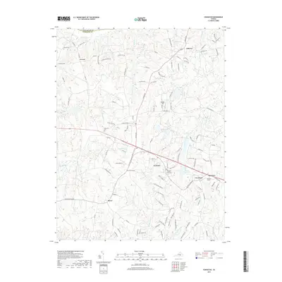 2019 Map of Powhatan, 2019 Print