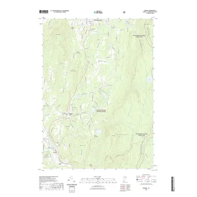 2021 Map of Pownal, 2021 Print