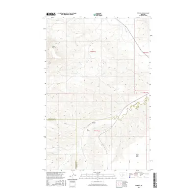 2017 Map of Pownal, 2017 Print
