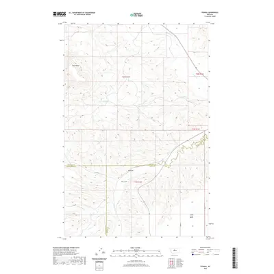 2020 Map of Pownal, 2020 Print