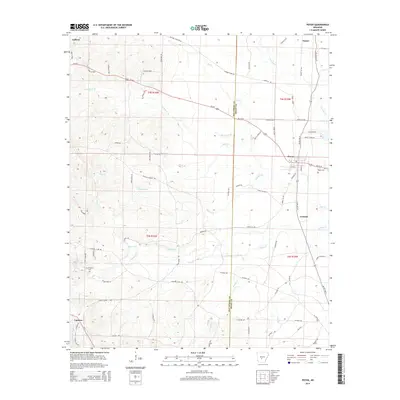 2014 Map of Poyen, 2014 Print