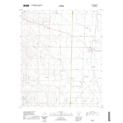 2020 Map of Poyen, 2020 Print