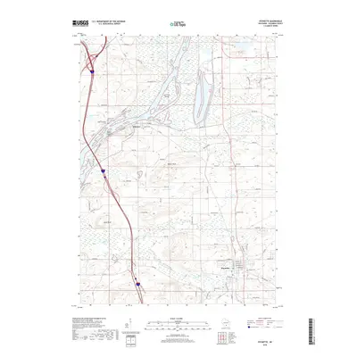 2018 Map of Poynette, 2018 Print