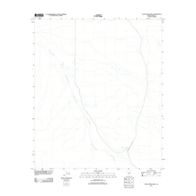 2011 Map of Pozo Nuevo Well, 2011 Print