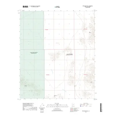 2018 Map of Pozo Nuevo Well, 2018 Print