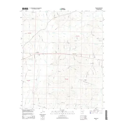2014 Map of Prague, 2014 Print