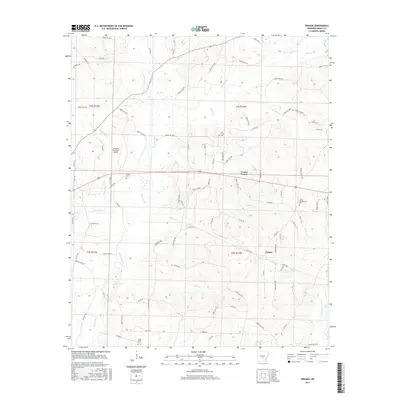 2017 Map of Prague, 2017 Print