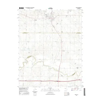 2016 Map of Prague, 2016 Print