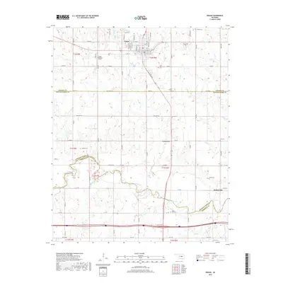 2018 Map of Prague, 2018 Print