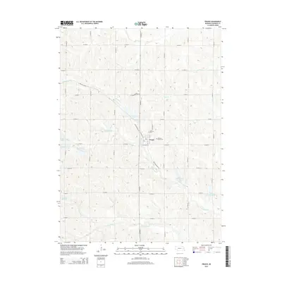 2014 Map of Prague, 2014 Print