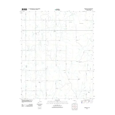 2013 Map of Prague SE, 2013 Print