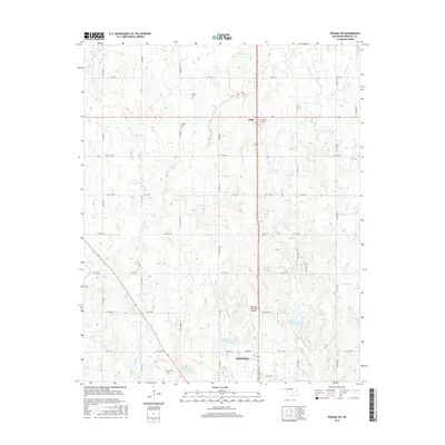 2016 Map of Prague SW, 2016 Print