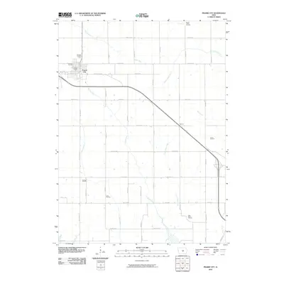 2010 Map of Prairie City, 2010 Print
