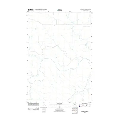 2012 Map of Prairie City NE, 2012 Print