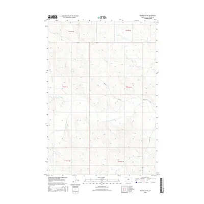 2015 Map of Prairie City NE, 2015 Print