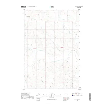 2017 Map of Prairie City NE, 2017 Print