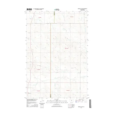 2015 Map of Prairie City NW, 2015 Print