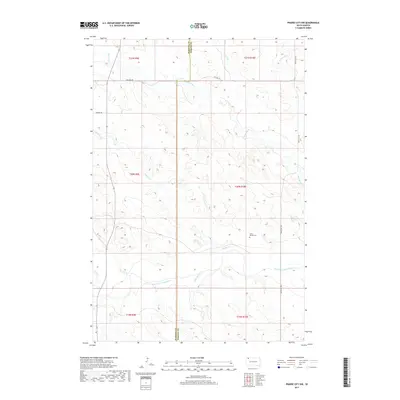 2017 Map of Prairie City NW, 2017 Print