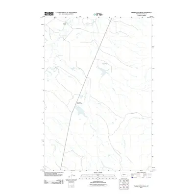 2011 Map of Prairie Dog Creek, 2011 Print