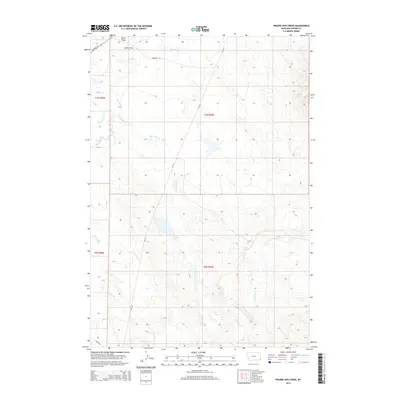 2014 Map of Prairie Dog Creek, 2014 Print