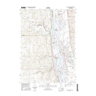 2015 Map of Prairie du Chien, 2015 Print