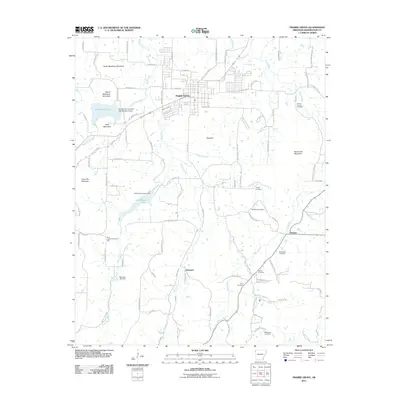 2011 Map of Prairie Grove, 2011 Print