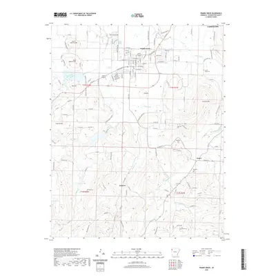 2020 Map of Prairie Grove, 2020 Print