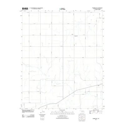 2012 Map of Prairie Hill, 2012 Print