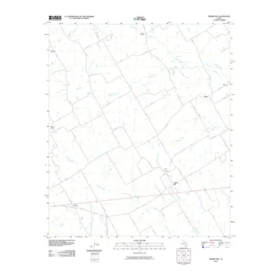 2010 Map of Prairie Hill, 2010 Print