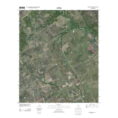 2013 Map of Prairie Hill, 2013 Print