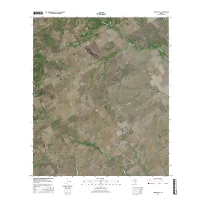 2016 Map of Prairie Hill, 2016 Print
