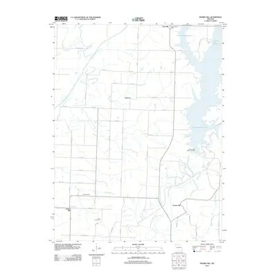 2012 Map of Prairie Hill, 2012 Print