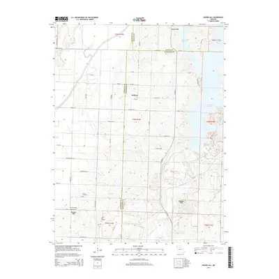 2014 Map of Prairie Hill, 2014 Print