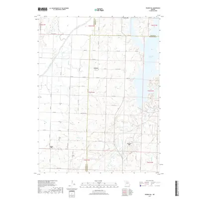 2017 Map of Prairie Hill, 2017 Print