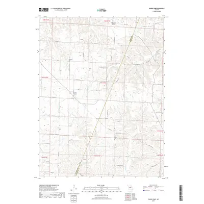 2017 Map of Prairie Home, 2017 Print