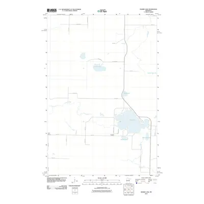 2010 Map of Prairie Lake, 2010 Print