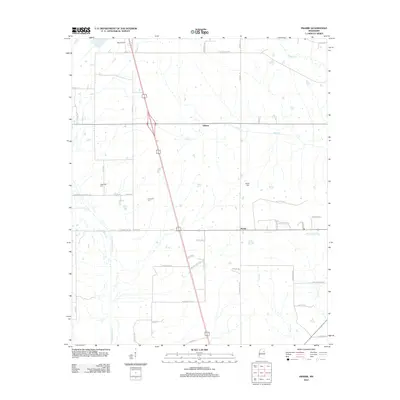 2012 Map of Prairie, 2012 Print
