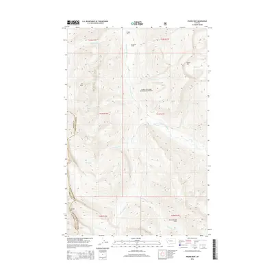 2014 Map of Prairie Reef, 2014 Print