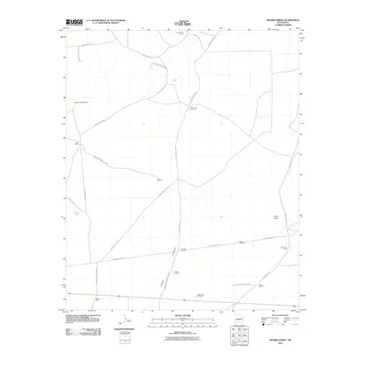 2010 Map of Prairie Spring, 2010 Print