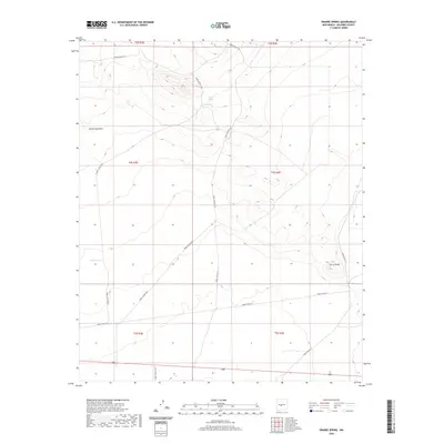 2020 Map of Prairie Spring, 2020 Print