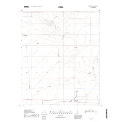 2023 Map of Prairie Spring, 2023 Print