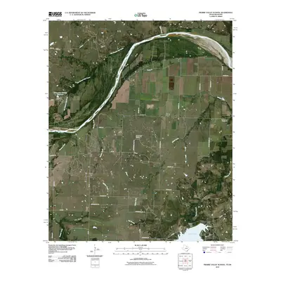 2010 Map of Prairie Valley School, 2010 Print