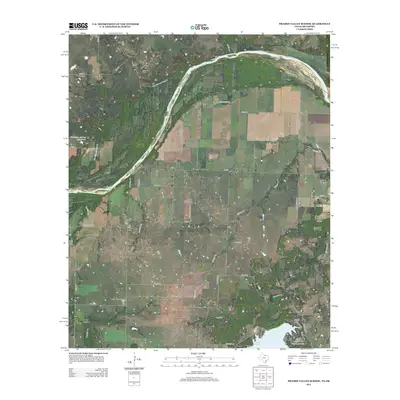 2013 Map of Prairie Valley School, 2013 Print